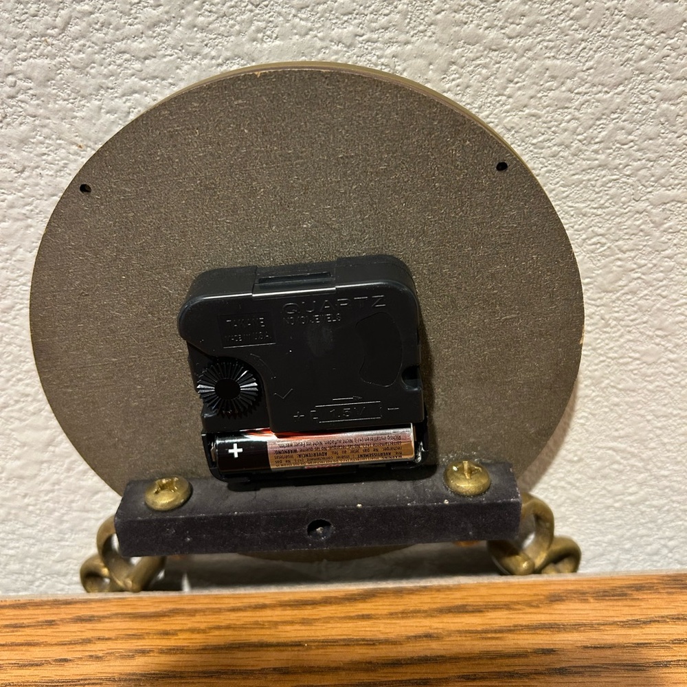 Brass Timeworks Battery Operated Clock - Picture 3 of 8